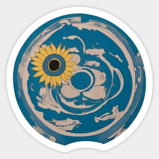 Sunflower Sticker